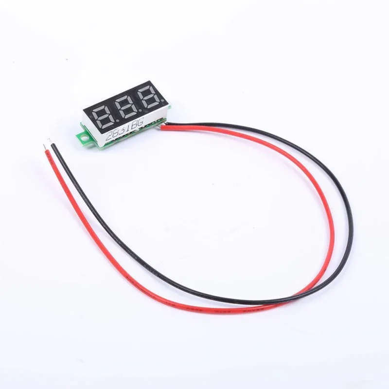 0.36inch 4.5-30V Two Wire DC Voltmeter — Power & Components