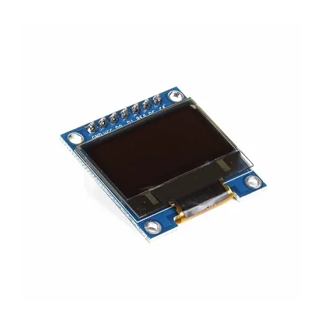 0.96 Inch Blue SPI OLED Display Module 7-Pin 128×64 – SSD1306 — Display & Communication