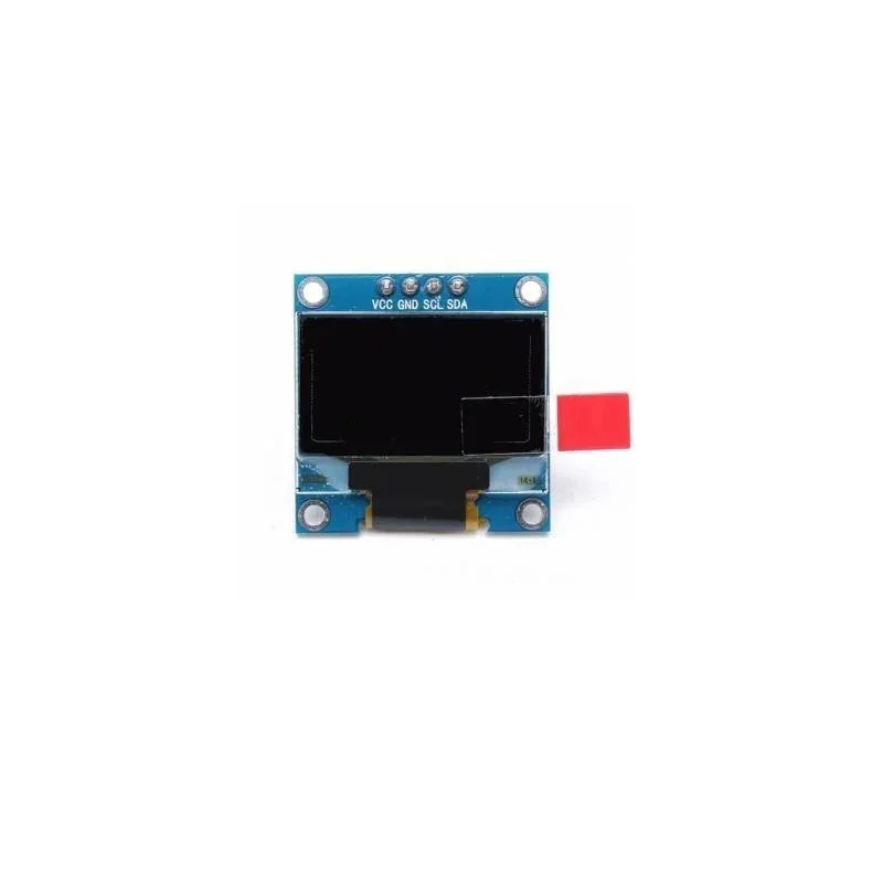 0.96 Inch I2C/IIC 128×64 OLED Display Module Blue (4 Pin) — Display & Communication