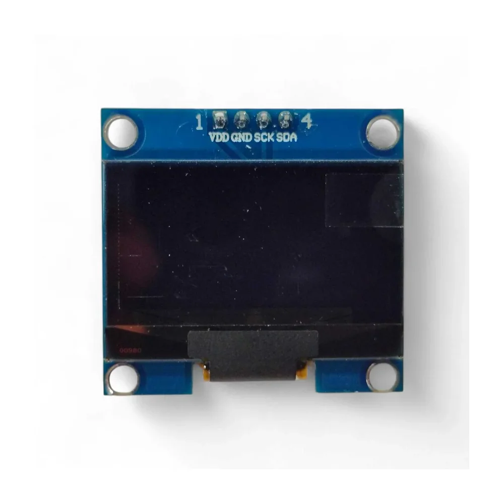 1.3 Inch I2C IIC 128×64 OLED Display Module – White — Display & Communication