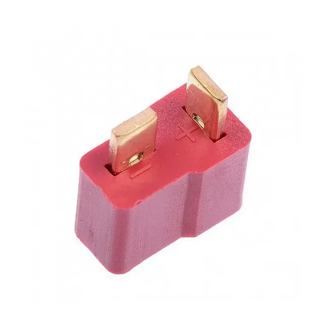 1 Pair Fireproof T Plug Connector For RC ESC Battery — Connectors & Wires — Back view