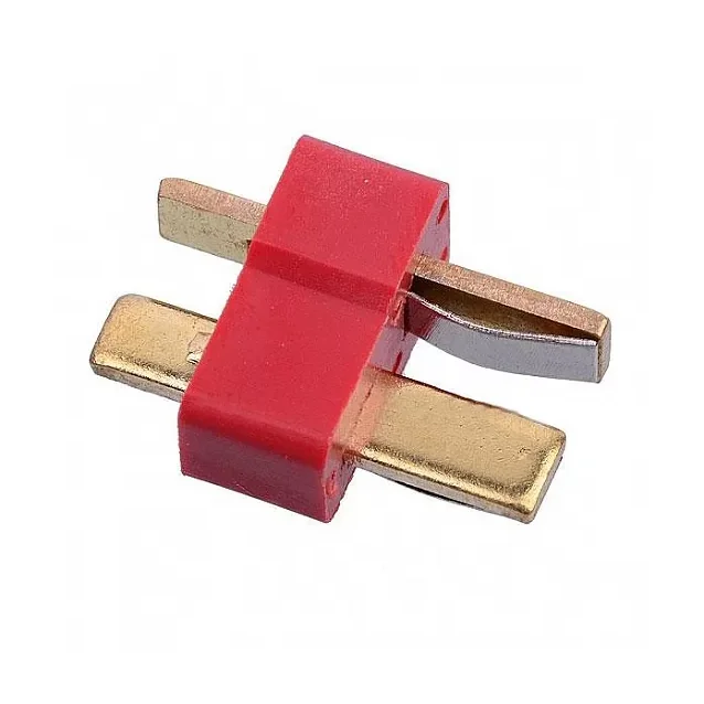 1 Pair Fireproof T Plug Connector For RC ESC Battery — Connectors & Wires — Detail / close-up