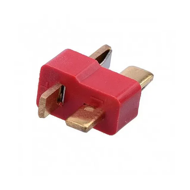1 Pair Fireproof T Plug Connector For RC ESC Battery — Connectors & Wires — Pinout diagram