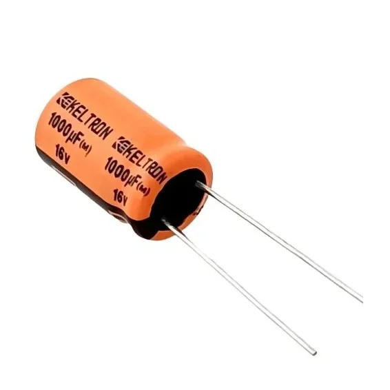 1000uf / 16V KELTRON High Quality Electrolytic Capacitor — Power & Components