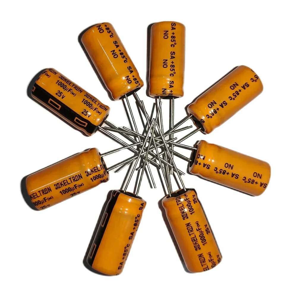 1000uf / 25v KELTRON High Quality Electrolytic Capacitor — Power & Components — Back view