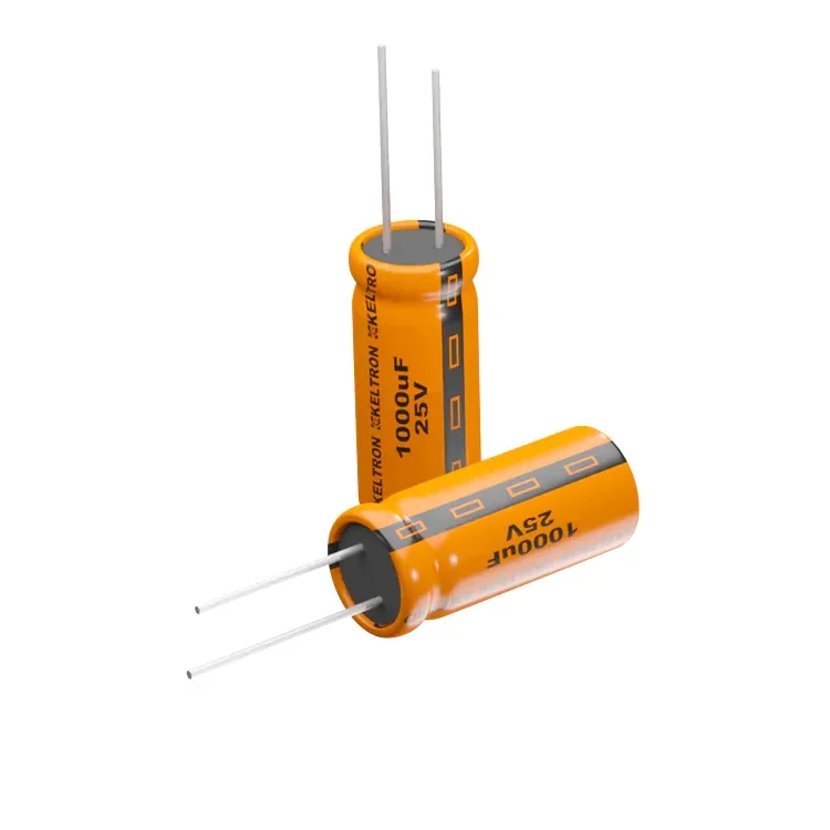 1000uf / 25v KELTRON High Quality Electrolytic Capacitor — Power & Components