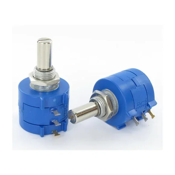 10k Ohm 3590S Precision Multiturn Potentiometer — Power & Components — Back view