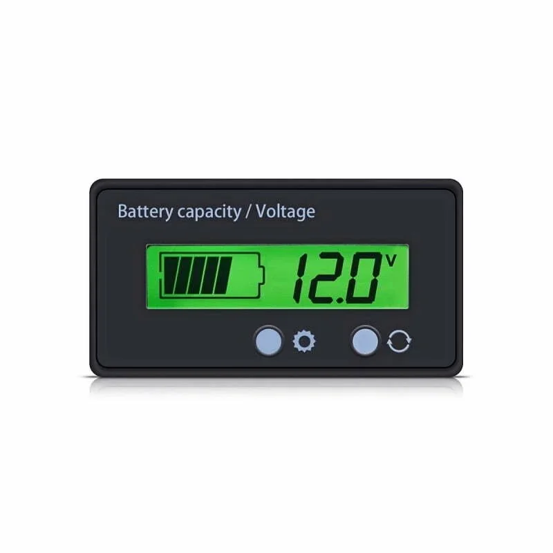 12-84V or 7-120V Battery Power Display Meter Lithium Battery Power Display GY-6GS Green Battery Indicator Pro — Power & Components