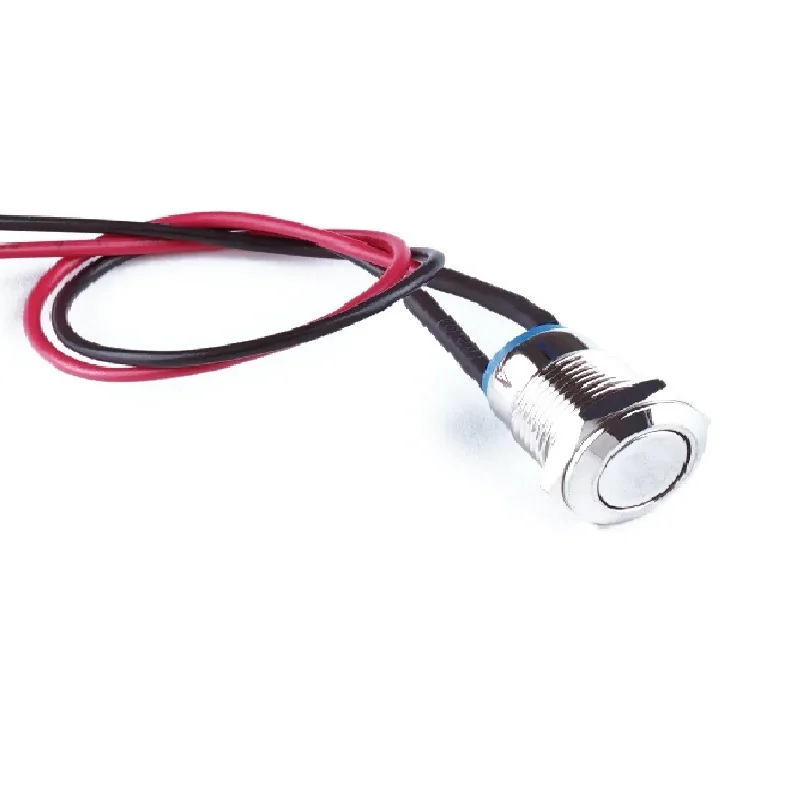 12 mm 12V-24V Momentary Plastic Switch — Power & Components