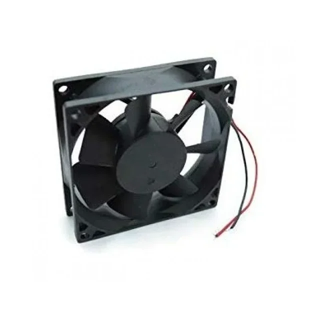 12V 8025 DC Cooling Fan – 80×80×25mm 3-Inch — Motors & Actuators — Back view