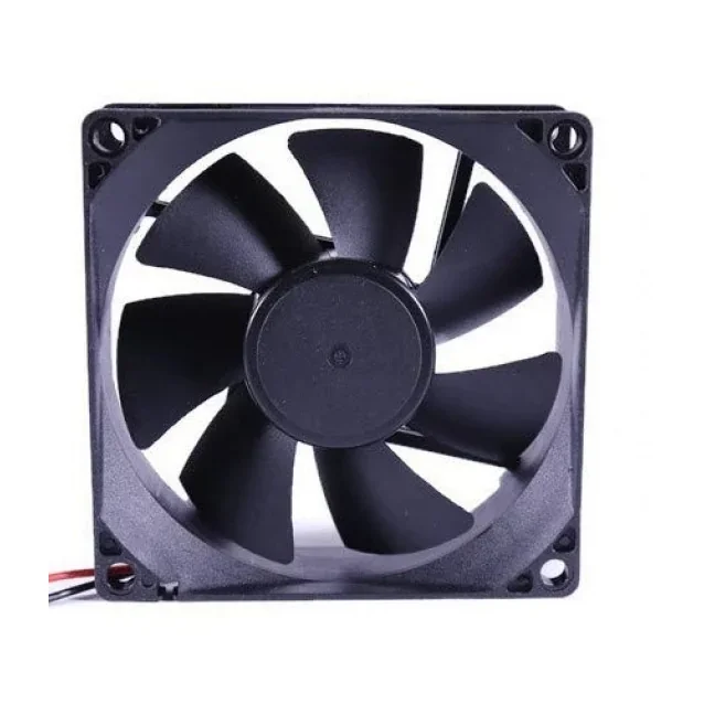 12V 8025 DC Cooling Fan – 80×80×25mm 3-Inch — Motors & Actuators