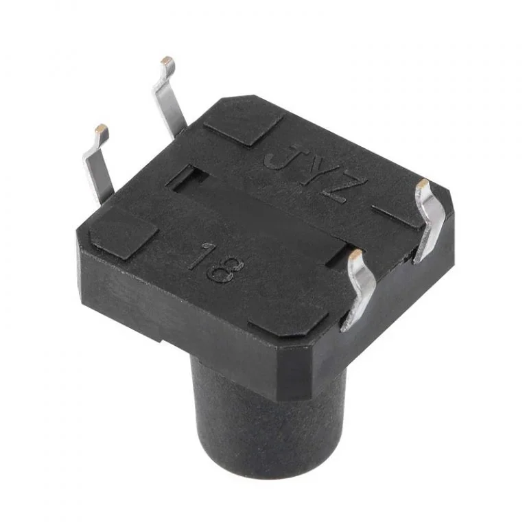 12x12x12mm Tactile Push Button Switch — Power & Components — Detail / close-up