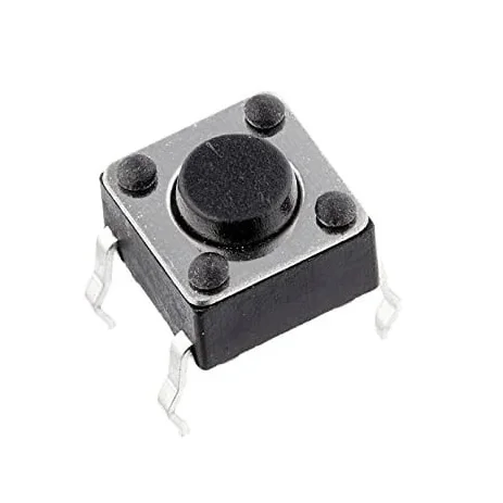 12x12x7.3mm Tactile Push Button Switch-10Pcs — Power & Components