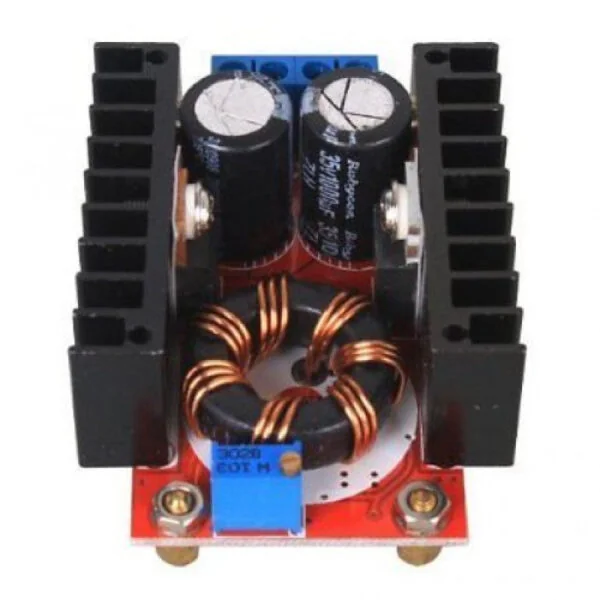150W DC-DC Boost Converter 10-32V to 12-35V 6A Adjustable Step-Up Power Supply Module — Power & Components — Detail / close-up