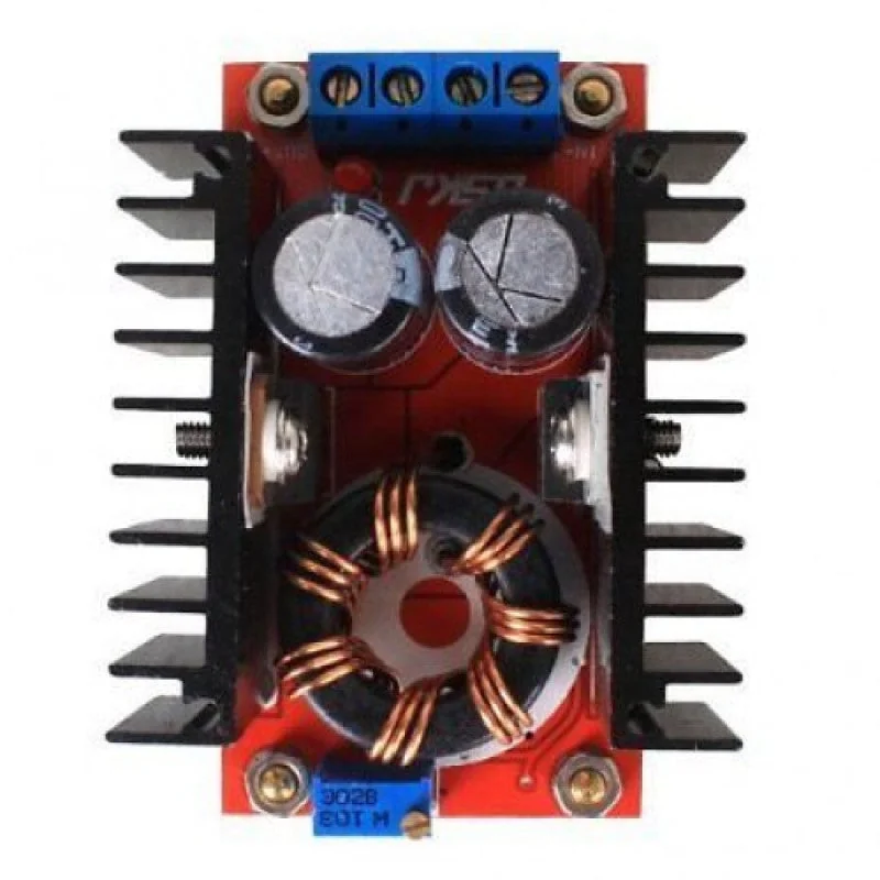 150W DC-DC Boost Converter 10-32V to 12-35V 6A Adjustable Step-Up Power Supply Module — Power & Components — Pinout diagram