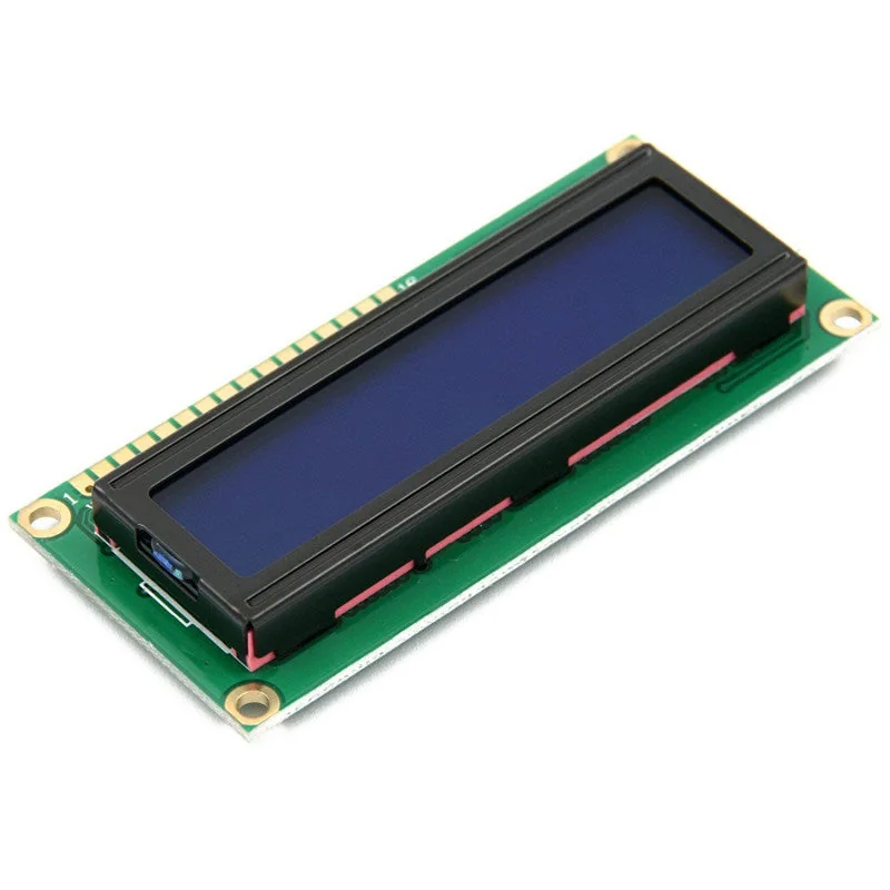 16×2 (1602) Character Blue Backlight LCD Display — Display & Communication