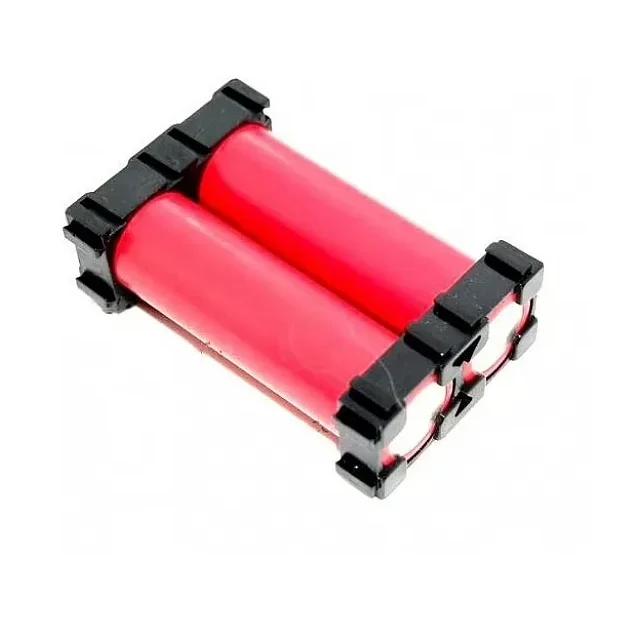 18650 2×1 Battery Cell Spacer Holder — Power & Components — Back view