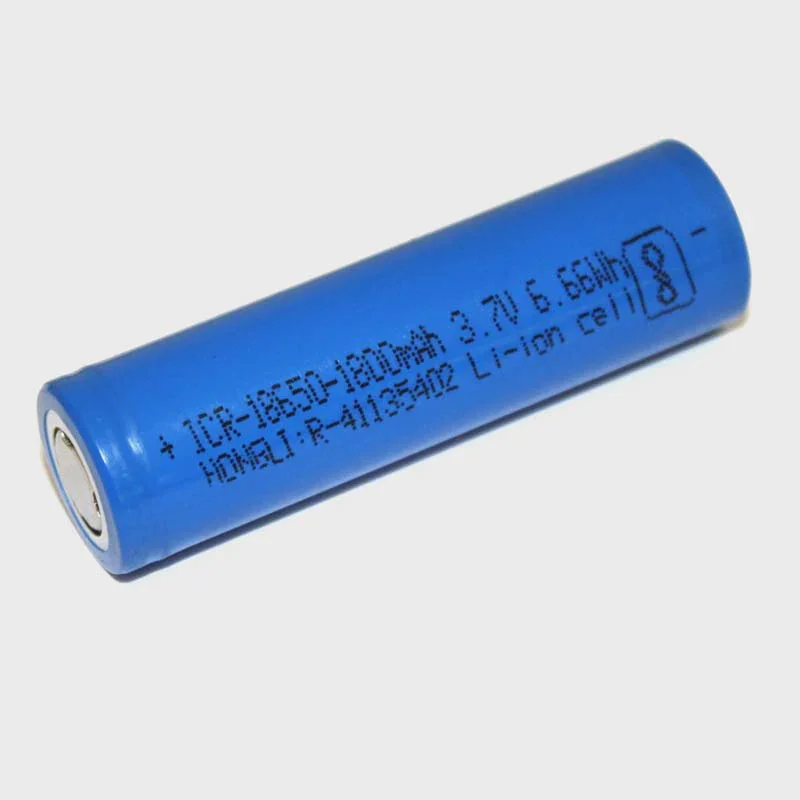 18650 3.7V 1800mAh Lithium-Ion Rechargeable Cell – Good Quality — Power & Components