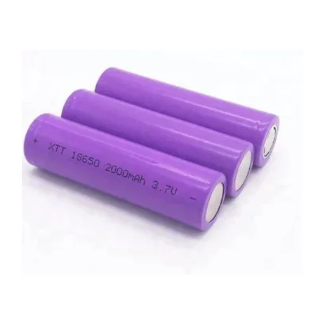 18650 3.7V 2000mAh Lithium-Ion Rechargeable Cell – Good Quality — Power & Components — Back view