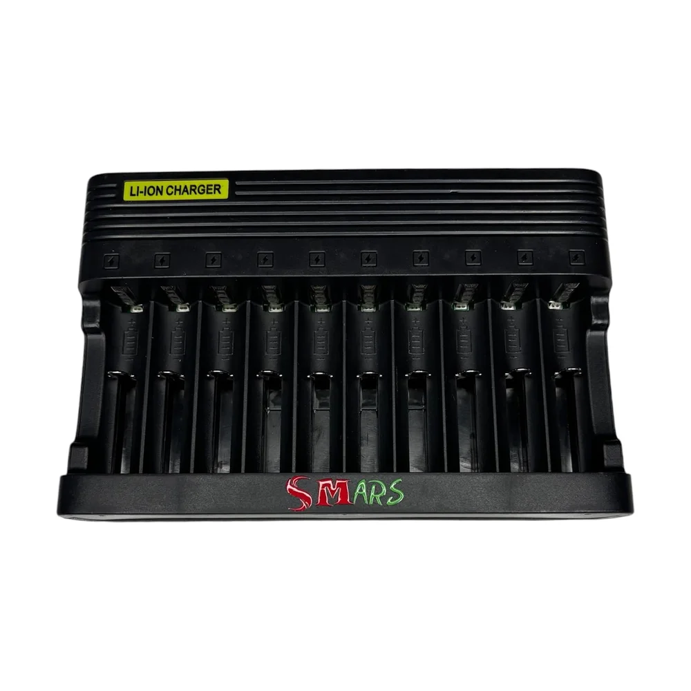 18650 4-Slot Smart Charger (Liitokala Lii-S4) — Back view