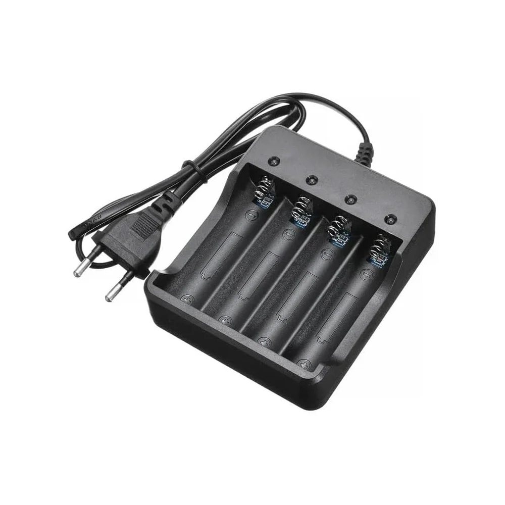 18650 4-Slot Smart Charger (Liitokala Lii-S4) — Detail / close-up