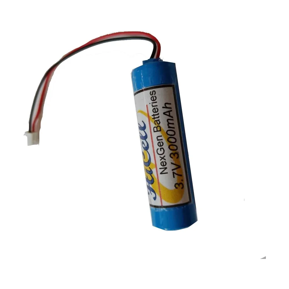 18650 Li-Ion Cell 3000 mAh (Protected) — Back view