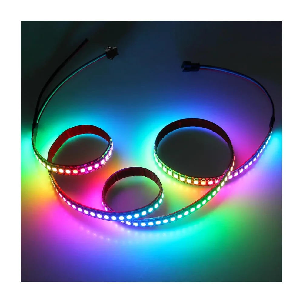 1M DC 5V WS2812B 144LED/mtr Addressable LED Strip Roll (Non Waterproof) – 1 Meter — Power & Components