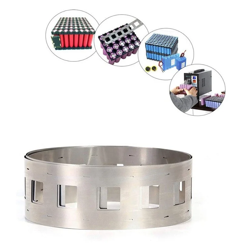 1M Nickel Strip 2P 0.12 * 27Mm Nickel Strip For 18650 Lithium Battery Welding Tape — Power & Components — Back view