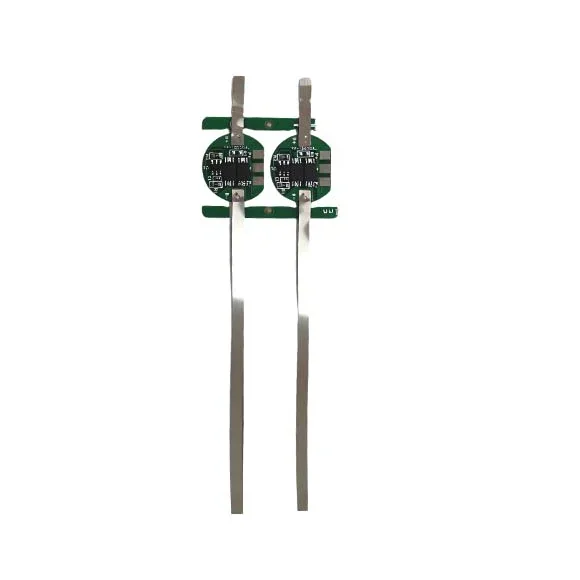 1S 2A 18650 (NMC) Lithium Battery BMS Round Shape With Nickel Strip — Power & Components