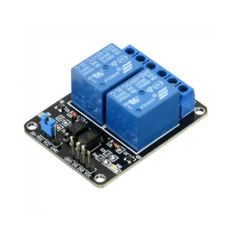 2 Channel 5V Relay Module with Optocoupler — Power & Components