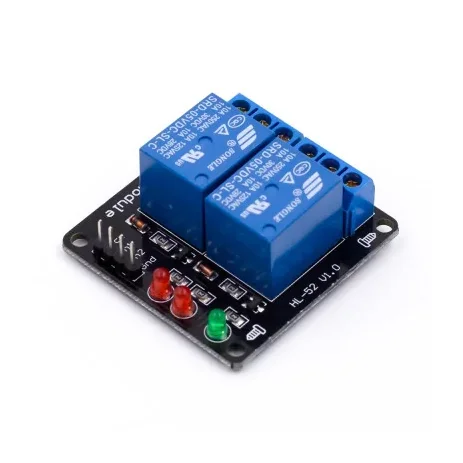 2 Channel 5V Relay Module — Power & Components