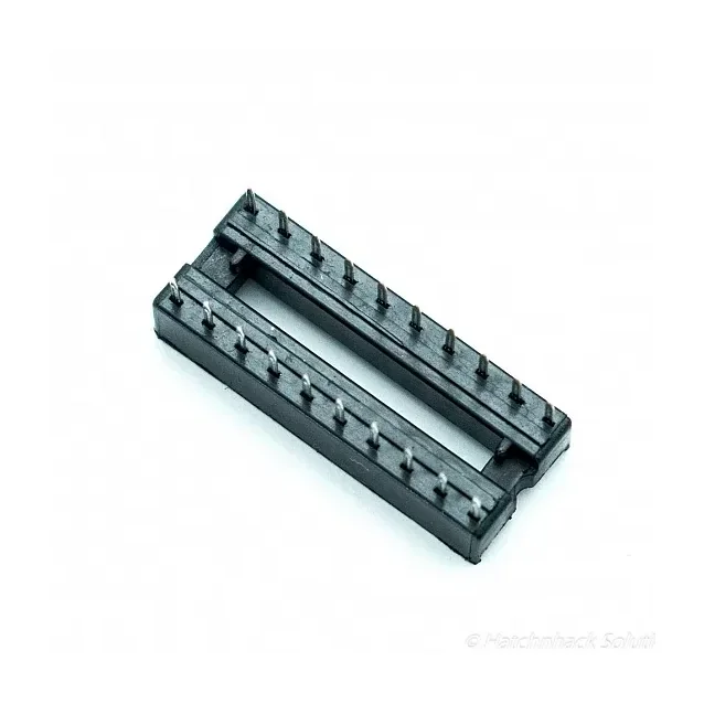 20 Pin DIP IC Socket Base Adaptor — Power & Components — Back view