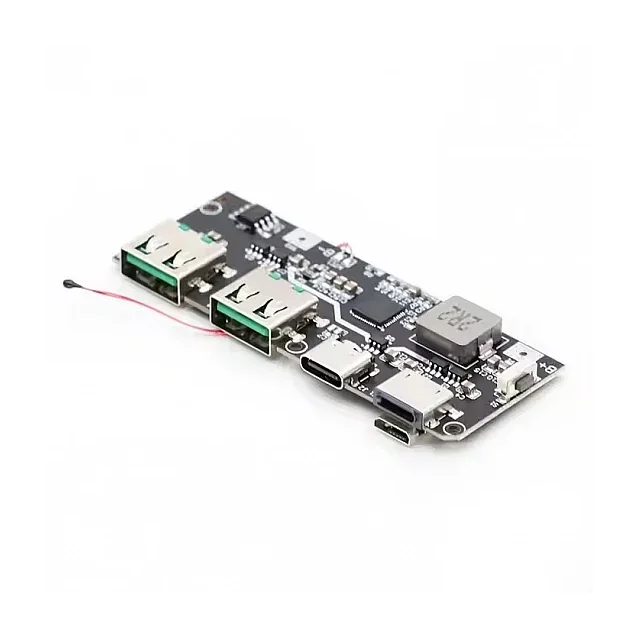 22.5W 5-Port Mobile Power Bank Charging Module QC4+PD3.0 Supported — Power & Components — Pinout diagram