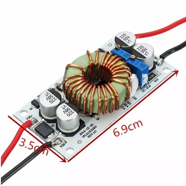 250W High Power Constant voltage Current Adjustable Aluminum Substrate LED Driver Module — Power & Components — Detail / close-up