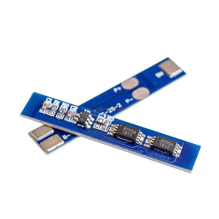 2S 3A Li-ion Lithium Battery 7.4V 8.4V 18650 Charger Protection Board Module — Power & Components — Pinout diagram