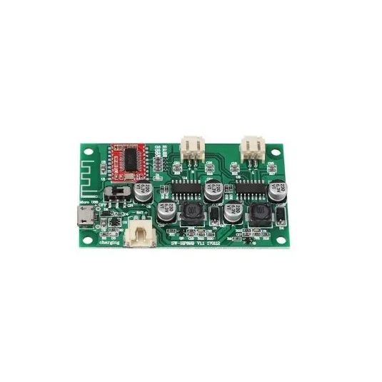 2x6W DC 5V 3.7V speaker modified Stereo Bluetooth amplifier board can connected lithium battery — Display & Communication — Detail / close-up