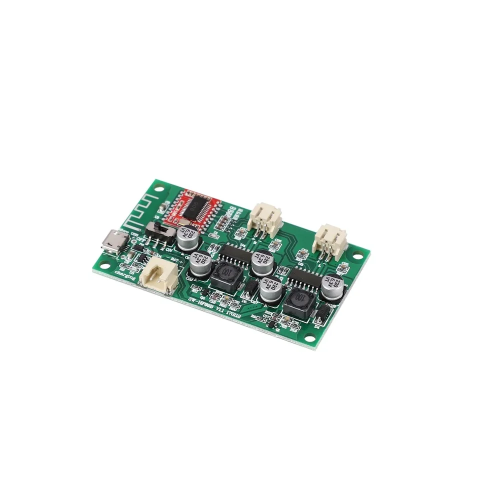 2x6W DC 5V 3.7V speaker modified Stereo Bluetooth amplifier board can connected lithium battery — Display & Communication