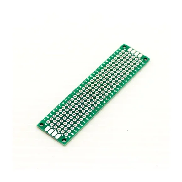2x8cm Double Sided Universal PCB Prototype Board 2.54mm Hole Pitch — Power & Components