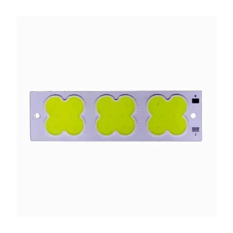 3.7v – 4V Flower Shape COB led light [ Color – Cool White ] — Power & Components — Back view