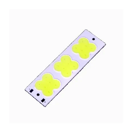 3.7v – 4V Flower Shape COB led light [ Color – Cool White ] — Power & Components