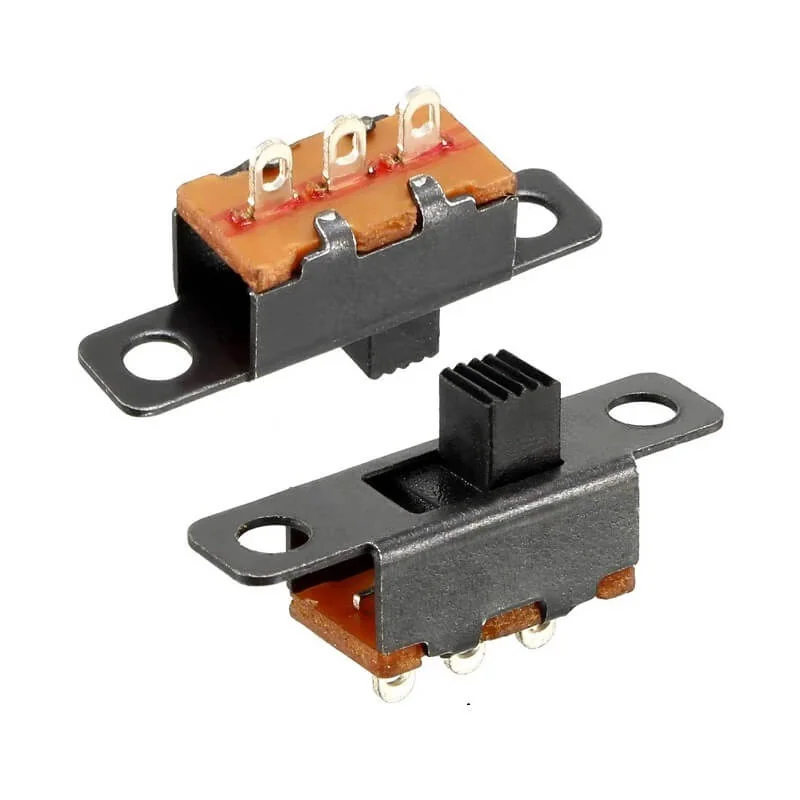 3 Pin SPDT 19.6 mm Slide Switch With 7mm Knob — Power & Components