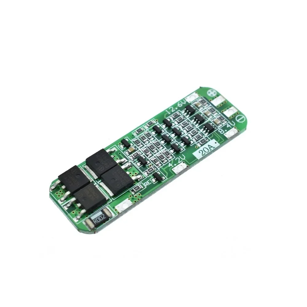 3 Series 20A 18650 Lithium Battery Protection Board 11.1V 12V 12.6V Good Quality — Power & Components
