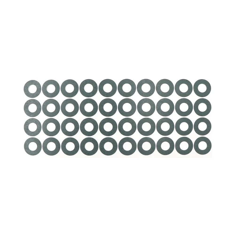 32700/32650 1S Battery Electrical Insulator Insulation Ring Adhesive For Positive Terminal 12Pcs — Tools — Back view