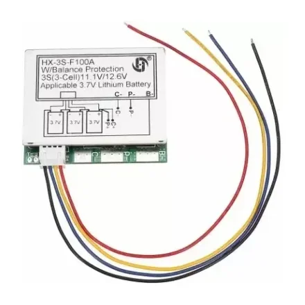 3S 100A BMS PCB 11.1V 12.6V Li-ion Lithium ion 3 cell 18650 Battery Protection Board — Power & Components