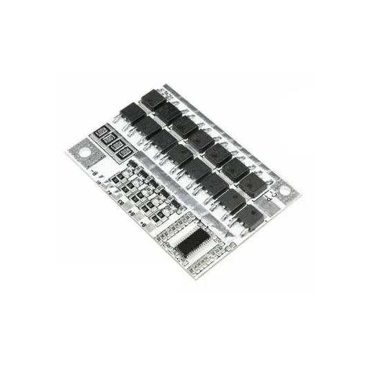 3S 100A LiFePO4 Battery Balance Charging BMS Protection PCB Board-White — Power & Components — Back view