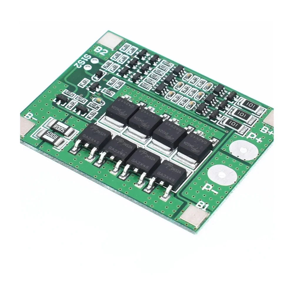 3S 12V 25A 18650 Lithium Battery Protection Board with Balance — Power & Components — Pinout diagram
