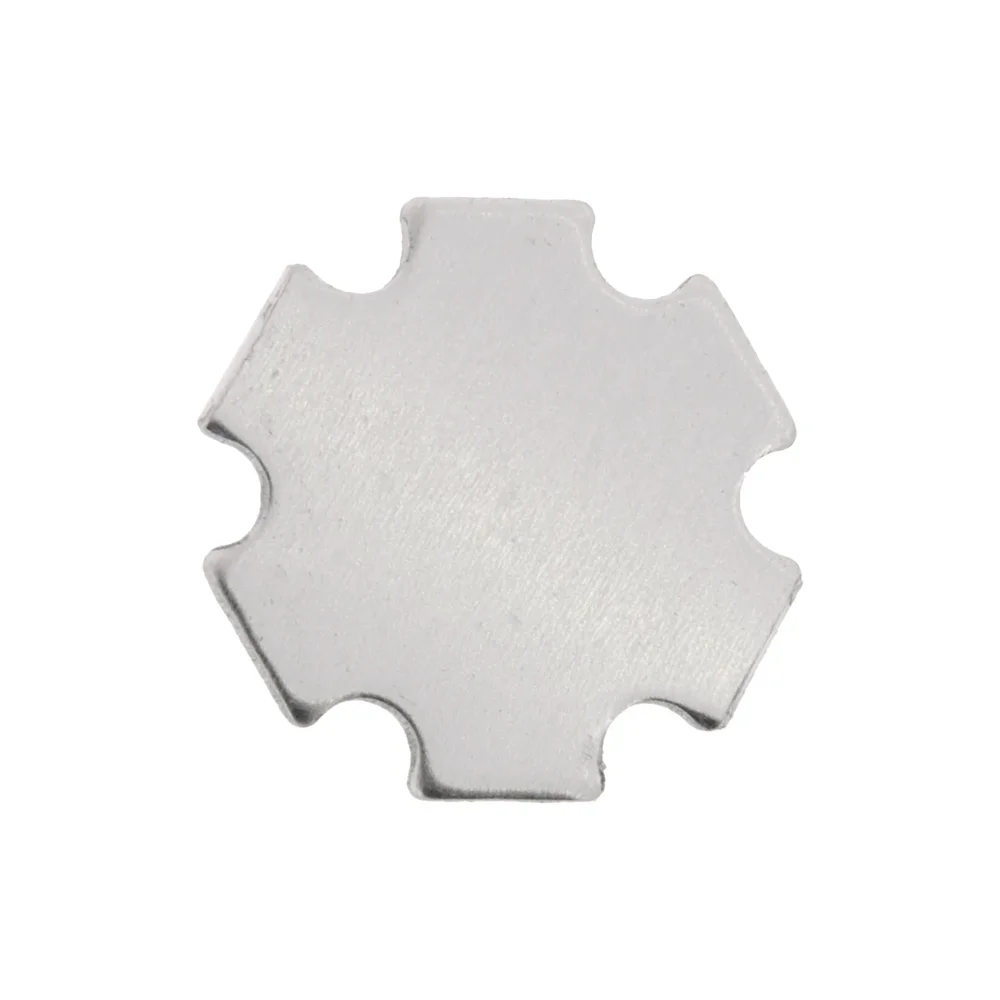 3W High Power White LED with Aluminum Heatsink – High Brightness Emitter Module — Power & Components — Back view