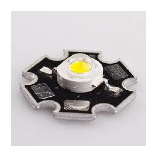 3W High Power White LED with Aluminum Heatsink – High Brightness Emitter Module — Power & Components — Pinout diagram