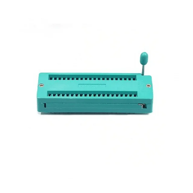 40 Pin ZIF Socket Base — Power & Components — Back view