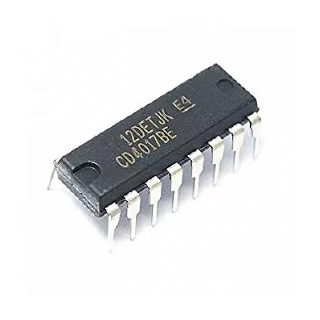 4017 Decade Counter IC — Power & Components